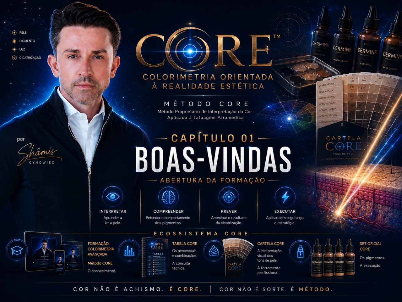 Shâmis Cynowiec — Boas-Vindas da Formação CORE