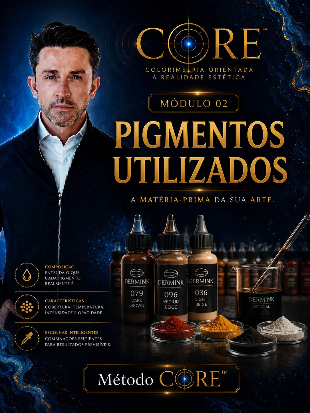 Módulo 02 — Pigmentos Utilizados
