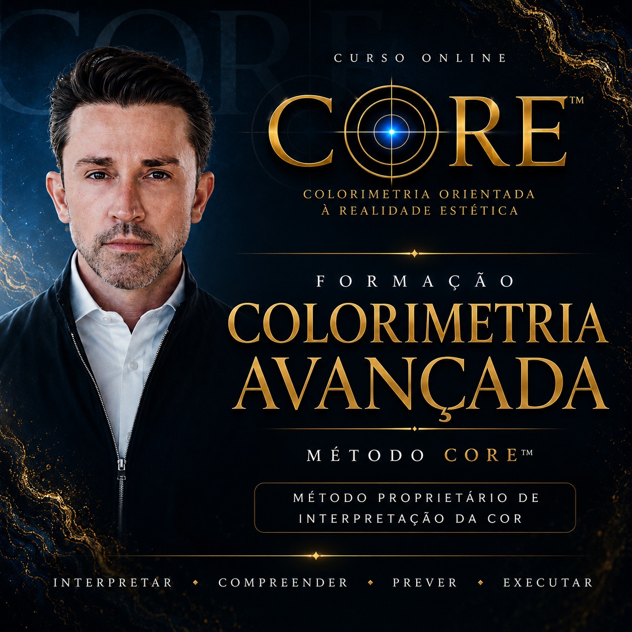 Cor não é achismo. É CORE.